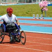 participation à un stage regroupant javelot et courses fauteuil