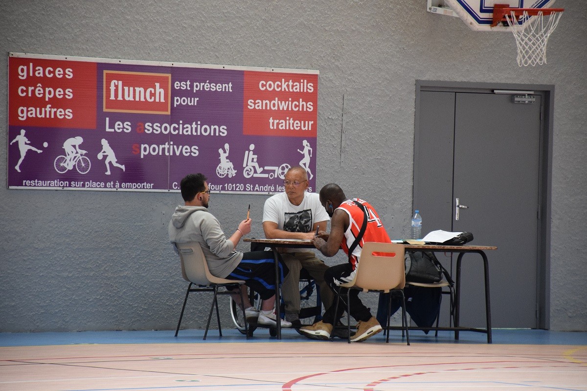 Tournoi Basket fauteuil 04092021