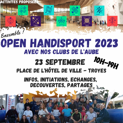 Affiche open 2023