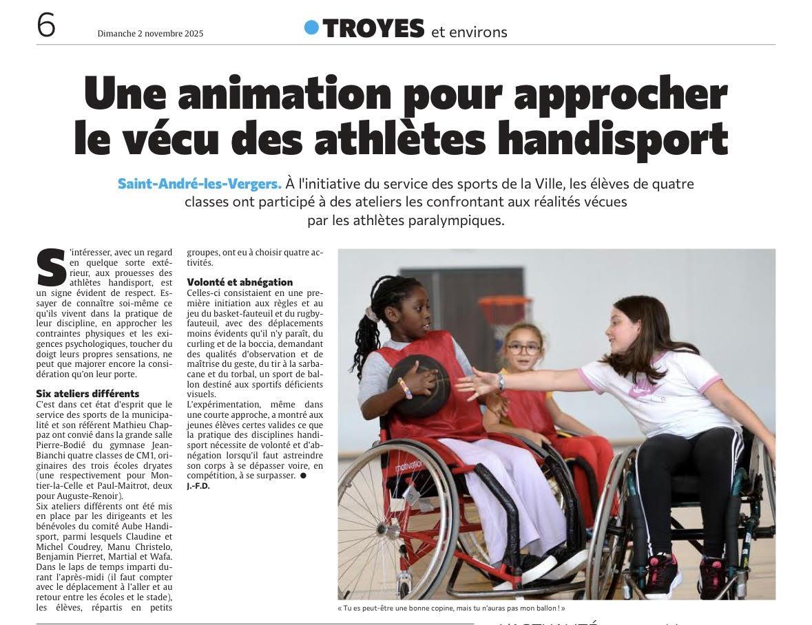 Animations Saint André les Vergers